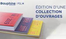 Les Cyclistes pour l’Université Paris-Dauphine – Édition d’une collection d’ouvrages pour la célébration des 50 ans de l’Université Paris-Dauphine