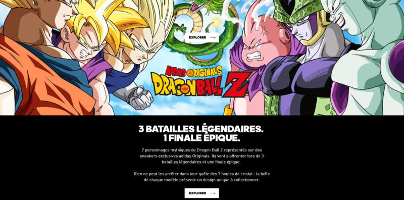 Des Adidas Aux Couleurs De Dragon Ball Z Strategies