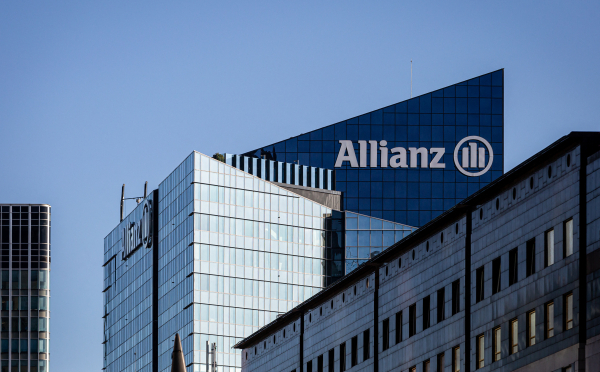 Le siège français d'Allianz, à La Défense, en 2020. 