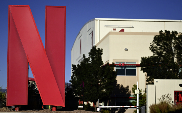 Les studios de Netflix à Albuquerque au Nouveau Mexique.