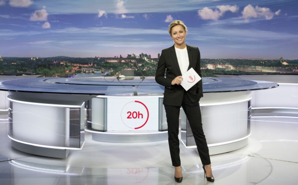 Les JT de France 2, ici avec Anne-Sophie Lapix, seront rallongés.