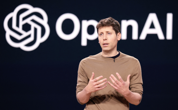 Sam Altman, la patron d'OpenAI, a félicité ses équipes sur X.