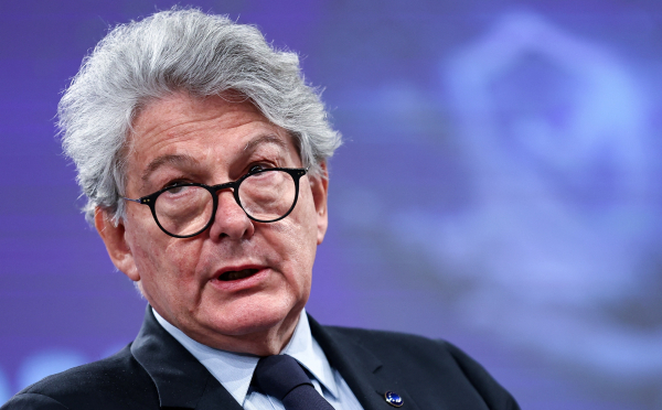 Le commissaire européen au Marché intérieur, Thierry Breton, a annoncé sa démission le 16 septembre.