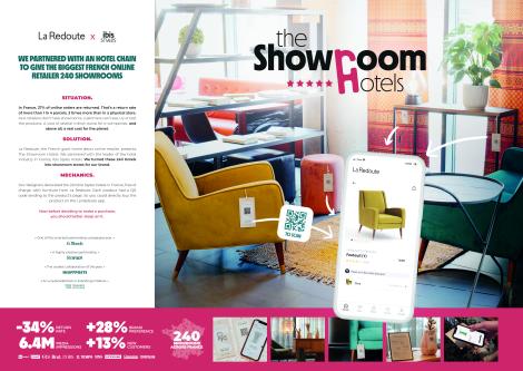 Fred & Farid Paris pour La Redoute – « The Showroom Hotels » Board