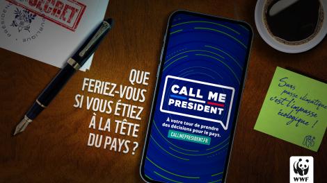 Steve pour WWF - Call me President