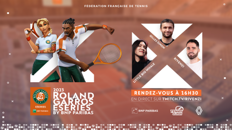 Wildlife Studios, 7C Com et Twenty pour Fédération Française de Tennis – « Roland-Garros eSeries »