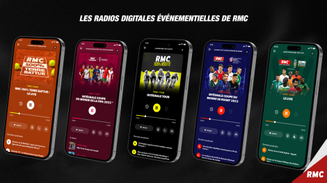 NextInteractive et RMC – « Les Radios digitales événementielles de RMC »