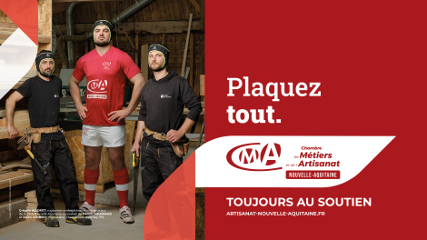 Le Vestiaire pour CMA Nouvelle-Aquitaine – « Toujours au soutien »