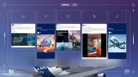 Angie pour Airbus – « Airbus – Les Best-in-class en social media »