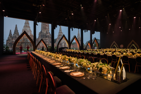 High end Gala Dinner for Cartier Strat gies