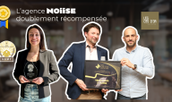 L’agence NOIISE remporte deux nouvelles récompenses en Webmarketing