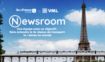 VML pour Île-de-France Mobilités – « Newsroom Île-de-France Mobilités »