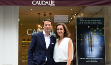 Bertrand et Mathilde Thomas, créateurs et propriétaires à 99% de la marque de cosmétique Caudalie